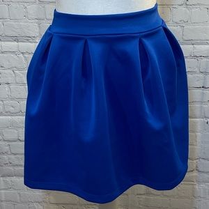 POPULAR BASICS Mini Skirt Bright Blue-Small